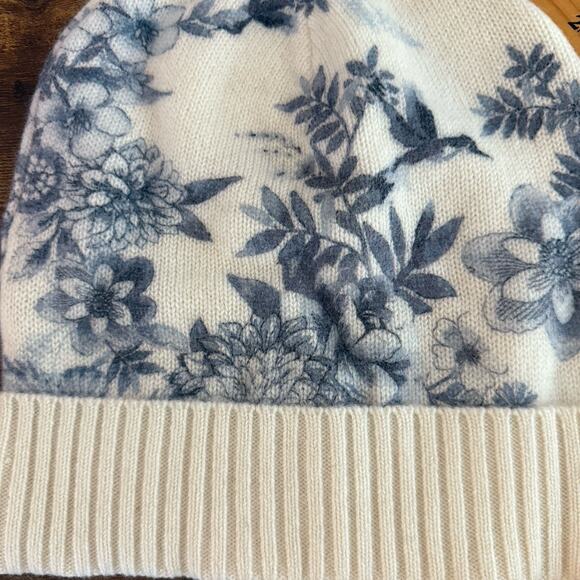 Johnny Was Beanie Hat Wool Cashmere One Size Biya JWLA 3J Workshop Anahi Printed - Picture 9 of 13